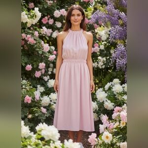 H&M Soft Pink Casual Dress